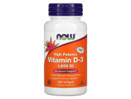 Vitamin D3 1000 IU NOW Foods (360 капсул)