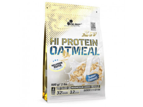 Вівсяна каша Hi Protein Oatmeal Olimp (900 грамм)