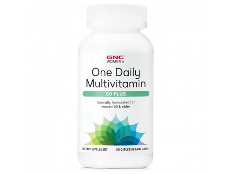 Женские витамины One Daily Multivitamin 50 plus GNC (60 таблеток)