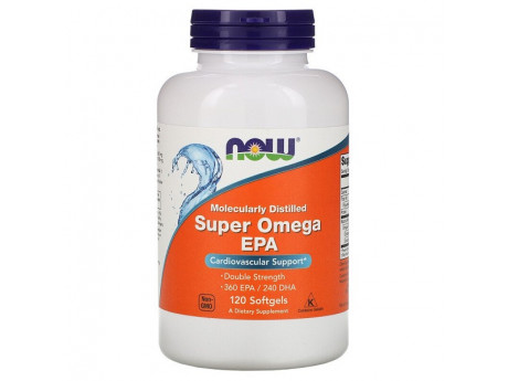 Super Omega EPA 1200 mg NOW (120 капсул)