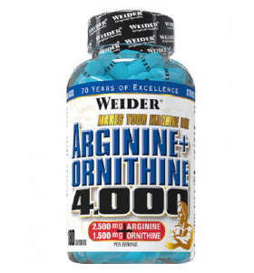L-Arginine+Ornithine 4000 Weider (180 капсул)