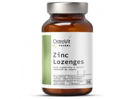 Pharma Elite Zink Lozenges OstroVit (90 таб)