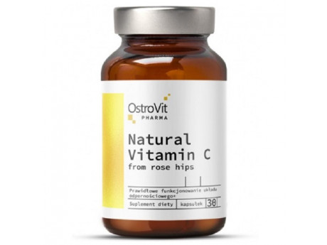 Pharma Natural Vitamin C from rose hips OstroVit (30 капсул)