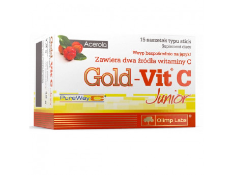 Gold Vit C Junior Olimp (15 пакетів)