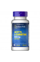 Acetyl L-Carnitine 500 мг Puritan's Pride (60 капсул)