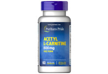 Acetyl L-Carnitine 500 мг Puritan's Pride (60 капсул)