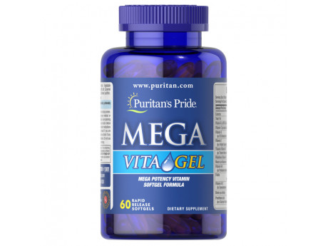 Mega Vita Gel Puritan's Pride (60 капсул)