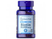 Biotin 10 000 мкг Puritan's Pride (100 капсул)