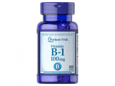 Vitamin B-1 100 мг Puritan's Pride (100 таблеток)