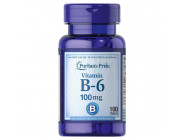 Vitamin B-6 100 мг Puritan Pride (100 таблеток)
