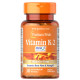 Vitamin K-2 (MenaQ7) 50 мкг Puritan's Pride (30 капсул)
