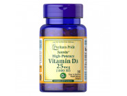 Vitamin D3 1000 IU Puritan's Pride (30 капсул)