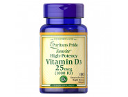 Vitamin D3 1000 IU Puritan's Pride (100 капсул)