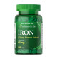 Iron Ferrous Sulfate 65 мг Puritan's Pride (100 таблеток)