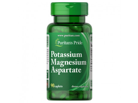 Potassium Magnesium Aspartate Puritan's Pride (90 таблеток)