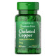 Copper Chelate 2 мг Puritan's Pride (100 таблеток)