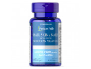 Hair, Skin & Nails with Moroccan Argan Oil Puritan's Pride (60 капсул)