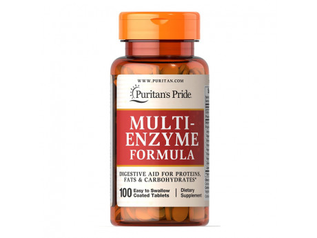 Multi Enzyme Puritan's Pride (100 таблеток)