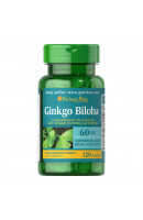 Ginkgo Biloba Standardized Extract 60 мг Puritan's Pride (120 таблеток)