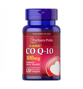Q-Sorb CO Q-10 100 мг Puritan's Pride (120 капсул)