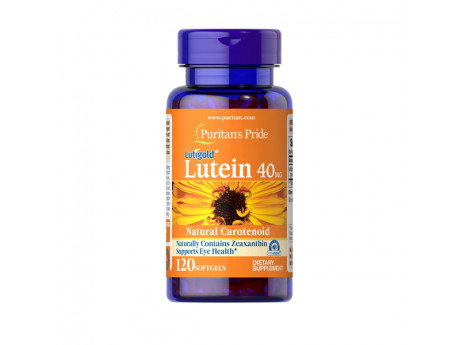 Lutein 40 мг with Zeaxanthin Puritan's Pride (120 капсул)