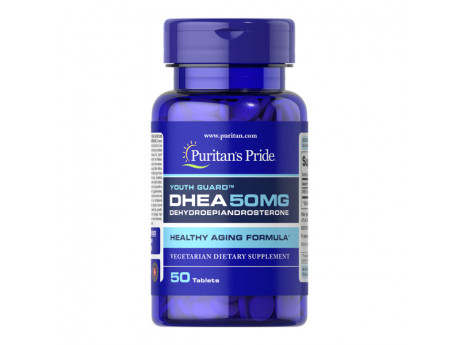 DHEA 50 мг Puritan Pride (100 таблеток)