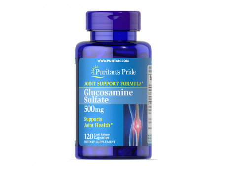 Glucosamine Sulfate 500 мг Puritan's Pride (120 капсул)
