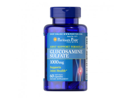 Glucosamine Sulfate 1000 мг Puritan's Pride (60 капсул)