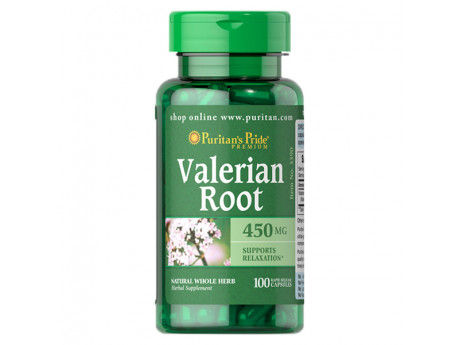 Valerian Root 450 мг Puritan's Pride (100 капсул)