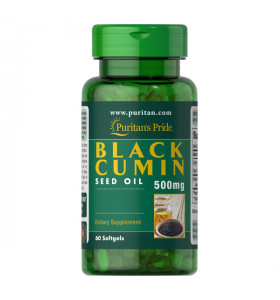 Black Cumin Seed Oil 500 мг Puritan's Pride (60 капсул)