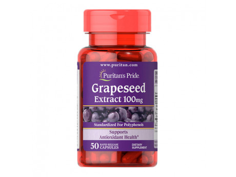Grapeseed Extract 100 мг Puritan's Pride (50 капсул)
