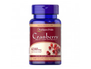 Cranberry Fruit Concentrate with C & E 4200 мг Puritan's Pride (100 капсул)