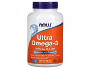 Ultra Omega-3 Now Foods (180 капсул)