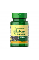 Elderberry Sambucus 1250 мг Puritan's Pride (60 капсул)