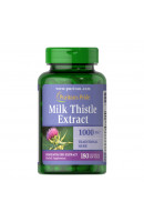 Milk Thistle 4:1 Extract 1000 мг Silymarin Puritan's Pride (180 капсул)