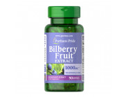 Bilberry 4:1 Extract 1000 мг Puritan's Pride (90 капсул)