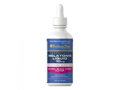 Melatonin Liquid 10 мг Black Cherry Flavor (59 мл)