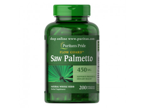 Saw Palmetto 450 мг Puritan's Pride (200 капсул)
