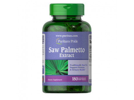Saw Palmetto Extract Puritan's Pride (180 капсул)