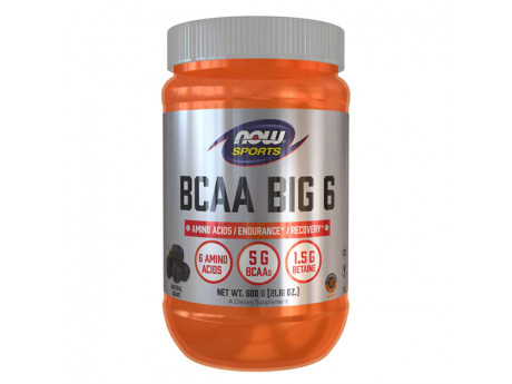 BCAA BIG 6 POWDER NOW (600 грамм)