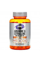Arginine 500mg & Citrulline 250mg NOW (120 капсул)