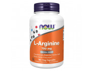 L-ARGININE 700 mg NOW (180 вег капсул)