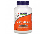 Ornithine 500 mg NOW (120 вег капсул)