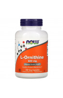L-Ornithine 500 mg NOW (120 вег капсул)