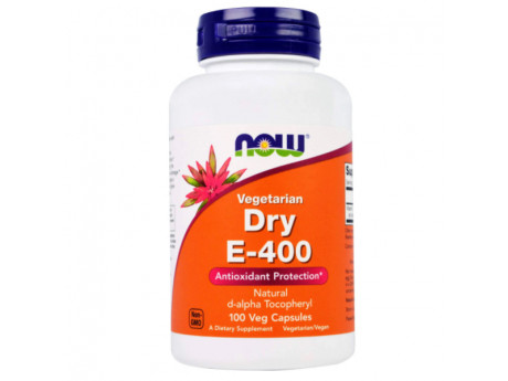 Vitamin DRY E-400 DA NOW (100 вег капсул)