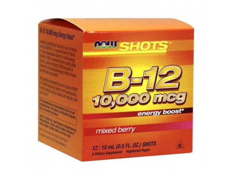 Energy B-12 Shot NOW (12 штук по 15 мл)