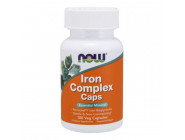 Iron Complex Caps Glycinate NOW (100 вег капсул)