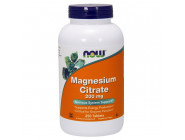 Magnesium Citrate 200 mg NOW (250 таблеток)