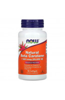Natural Beta-Carotene 25000 IU NOW (90 капсул)