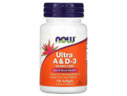 Vitamin Ultra A & D 25000/1000 IU NOW (100 капсул)
